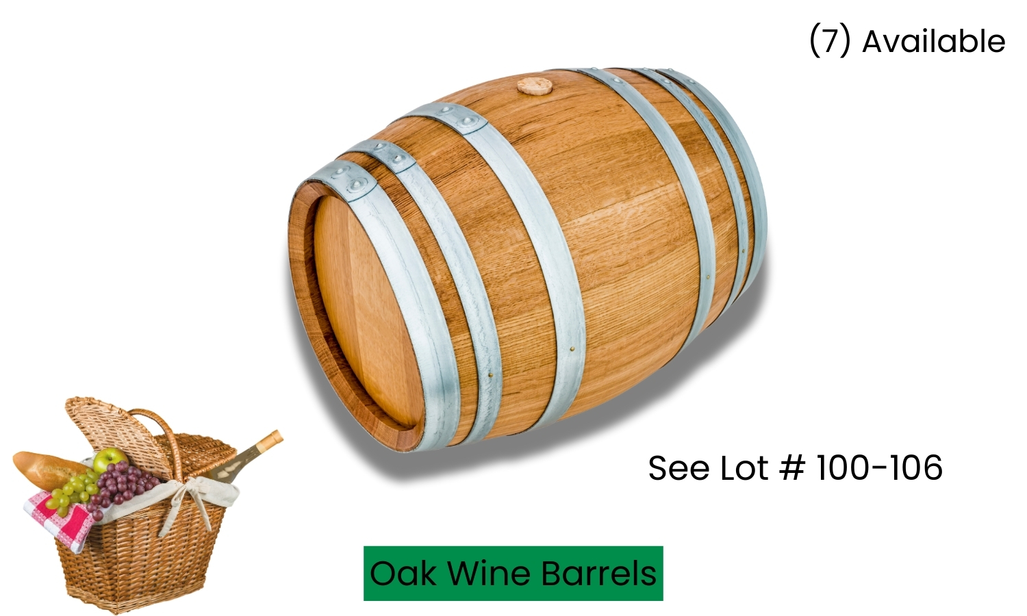 Oak Wine Barrel